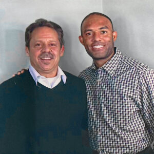 Allan with Mariano Rivera