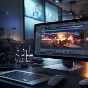 video creation workspace