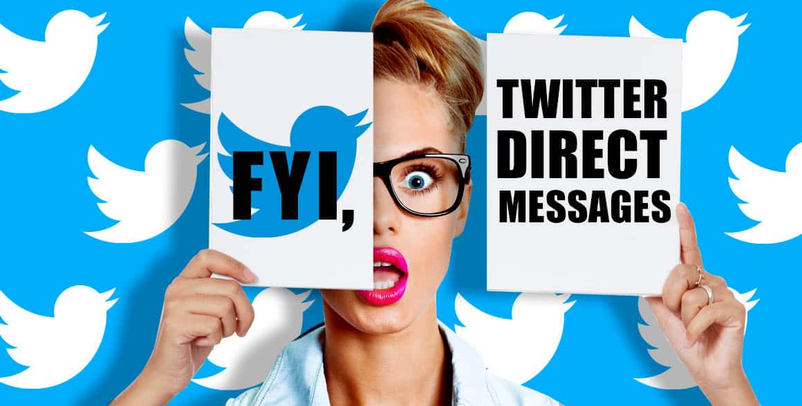 FYI twitter direct message