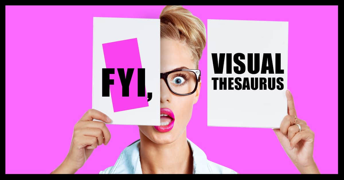 FYI visual thesaurus