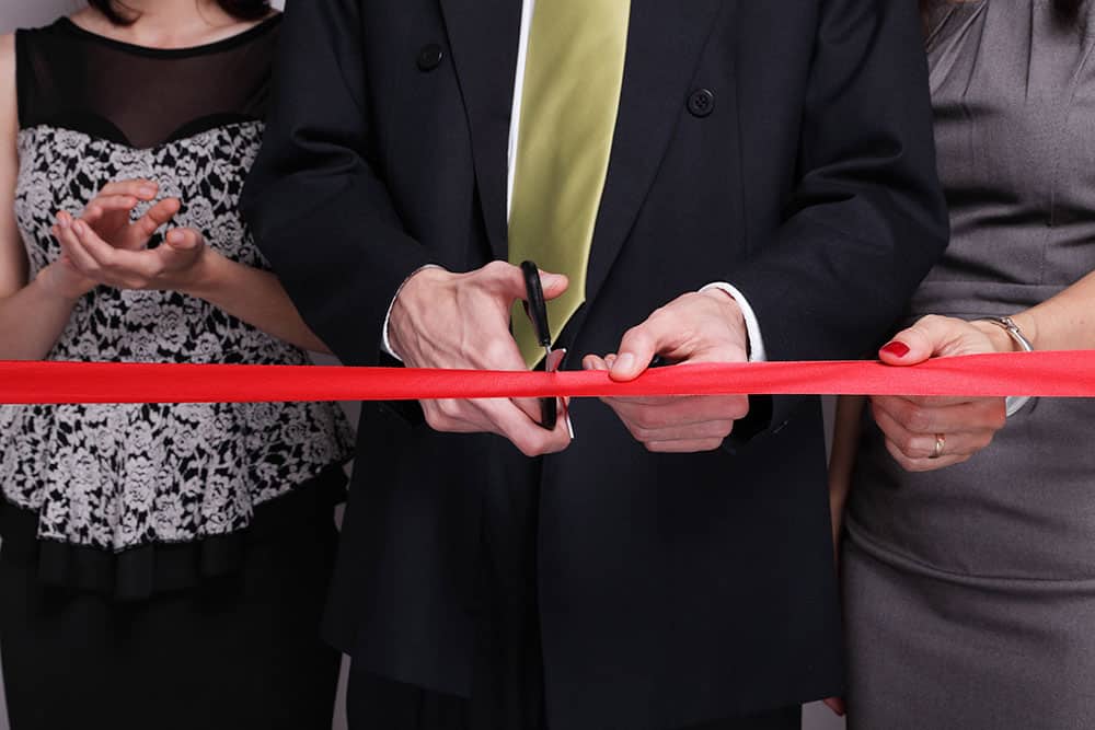ribbon cutting