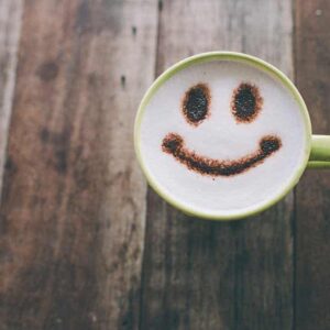 Smiling coffee