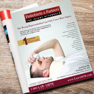 Finkelstein & Partners print ad