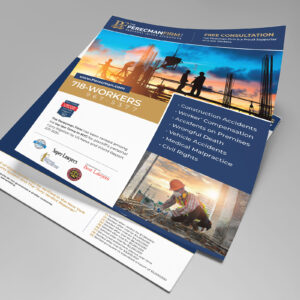 Perecman Firm Personal Injury Attorneys flyer