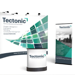 Tectonic trade show materials