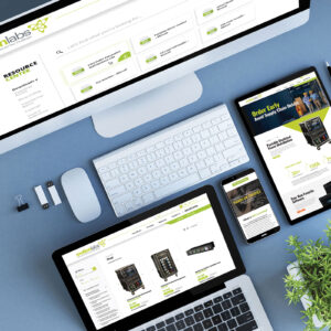 Motion Labs responsive manufacturing website design