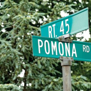 Pomona street sign